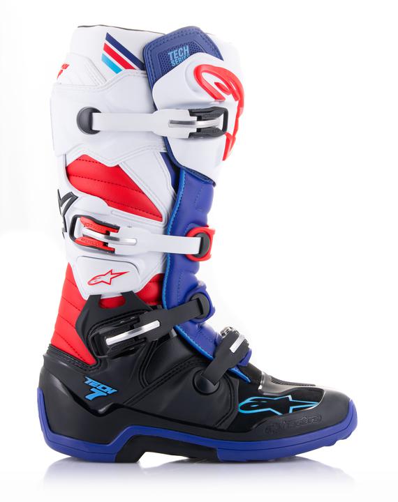 Alpinestars MX23 Tech 7 Black Dark Blue Red White