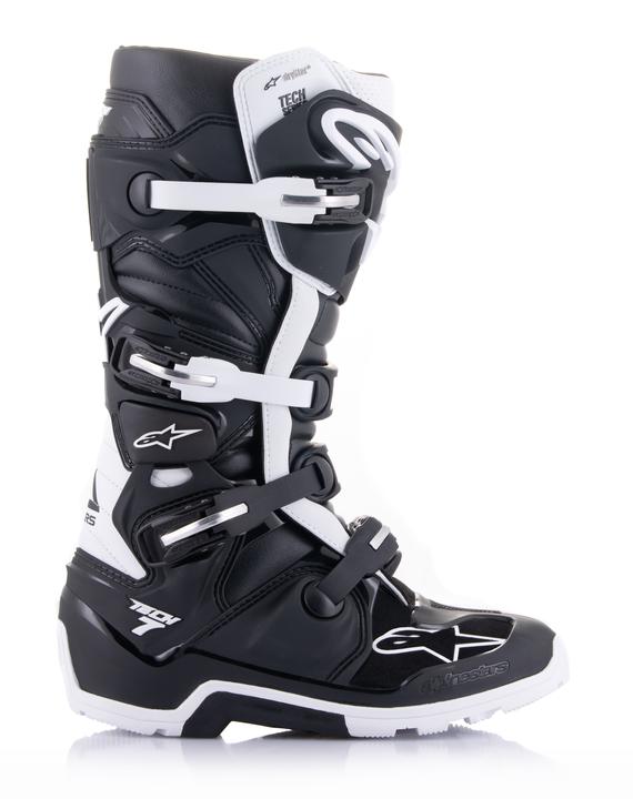 Alpinestars MX23 Tech 7 Drystar Enduro Black White