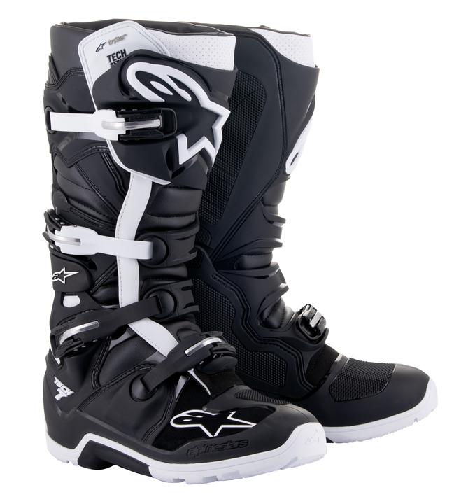 Alpinestars MX23 Tech 7 Drystar Enduro Black White