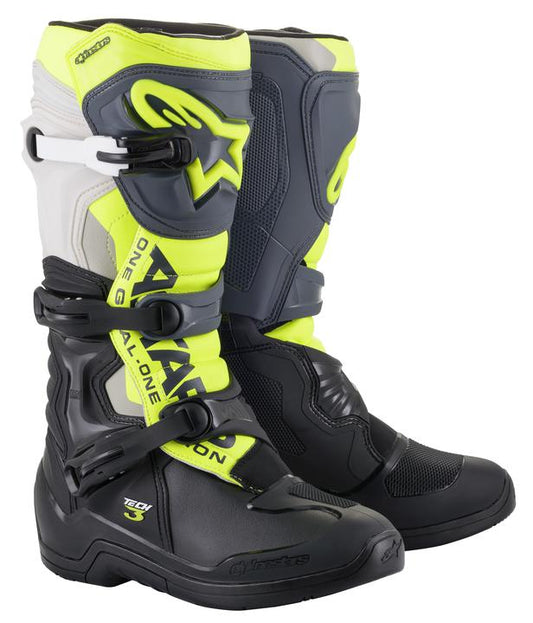 Alpinestars Tech 3 - Black / Yellow / Grey
