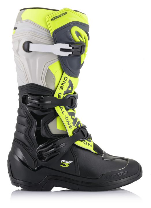 Alpinestars Tech 3 - Black / Yellow / Grey