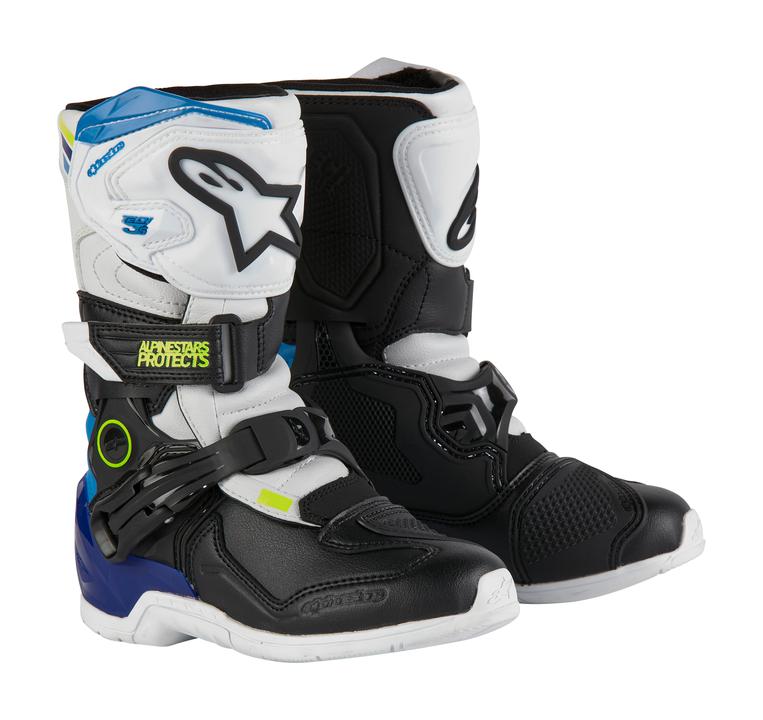 Alpinestars MX24 Kids Tech 3S White - Black Blue