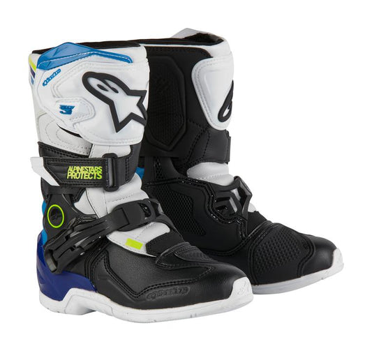 Alpinestars MX24 Kids Tech 3S White Black Blue