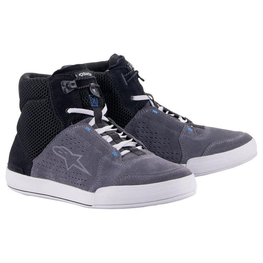 Alpinestars Chrome Air Ride Shoe Black Grey Blue