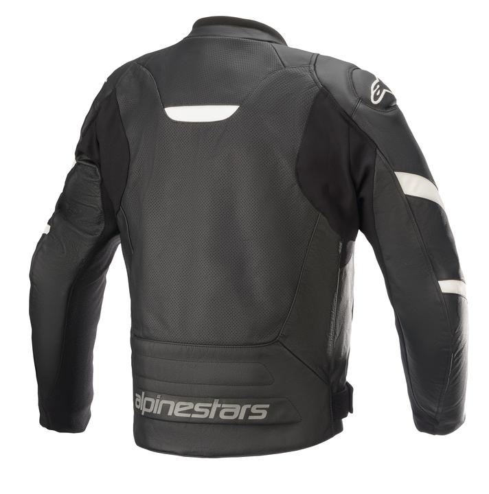 Alpinestars Faster V2 Air Leather Jacket Black & White