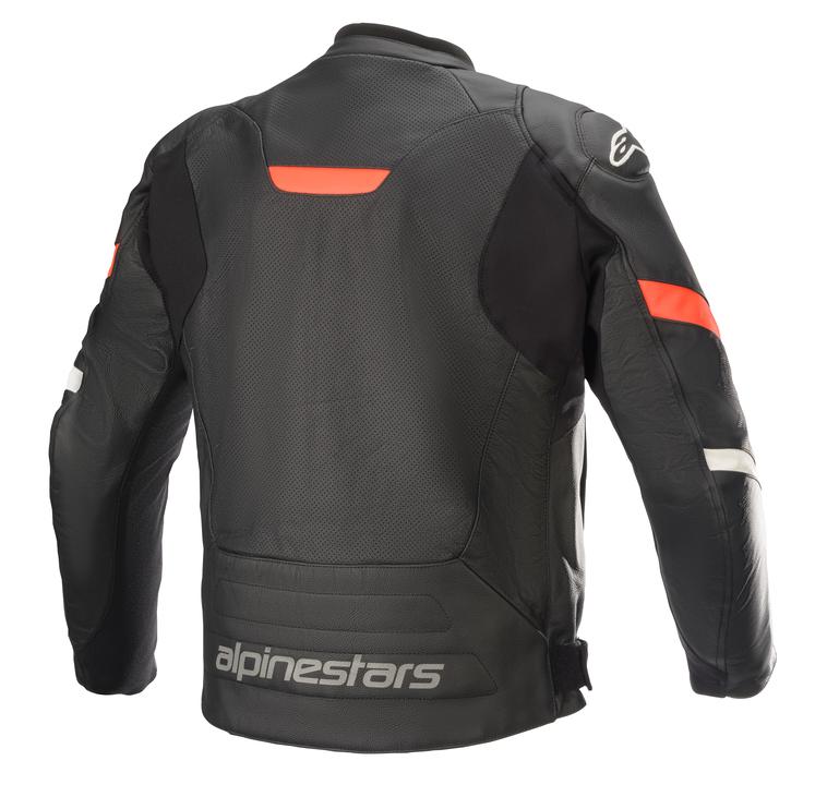 Alpinestars Faster V2 Air Leather Jacket Black & Red