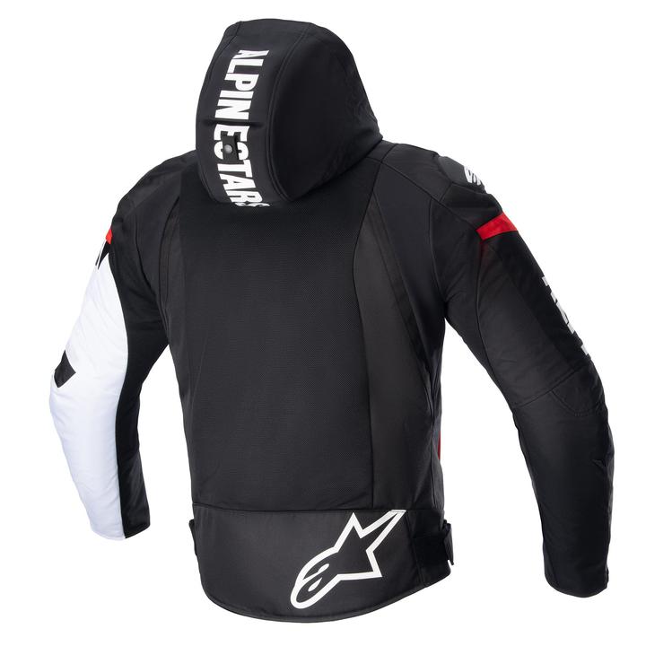 Alpinestars Zaca Air Jacket - Black / White Red Fluro