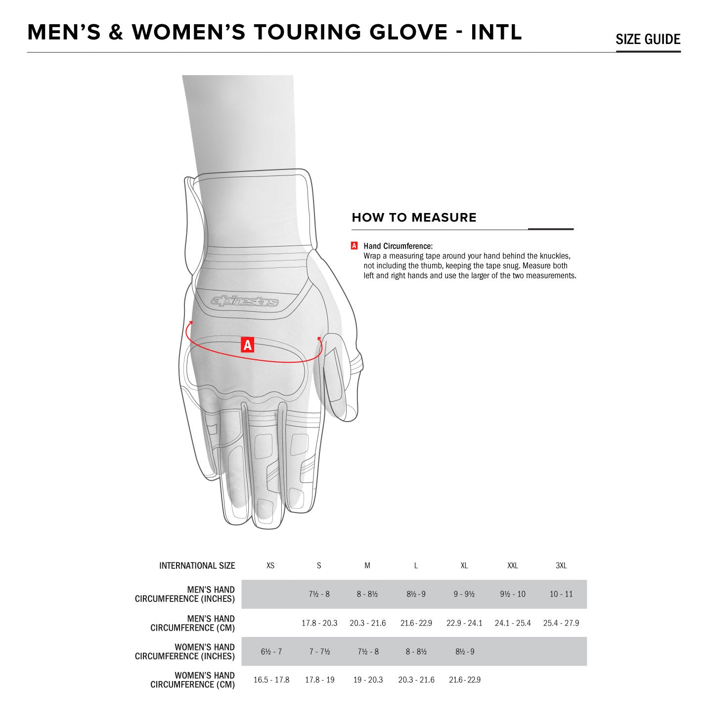 Alpinestars Sr3 Drystar Gloves