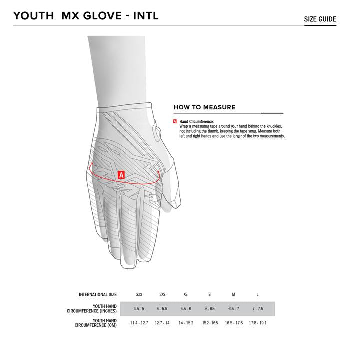 Alpinestars Radar Youth Gloves - Black / White