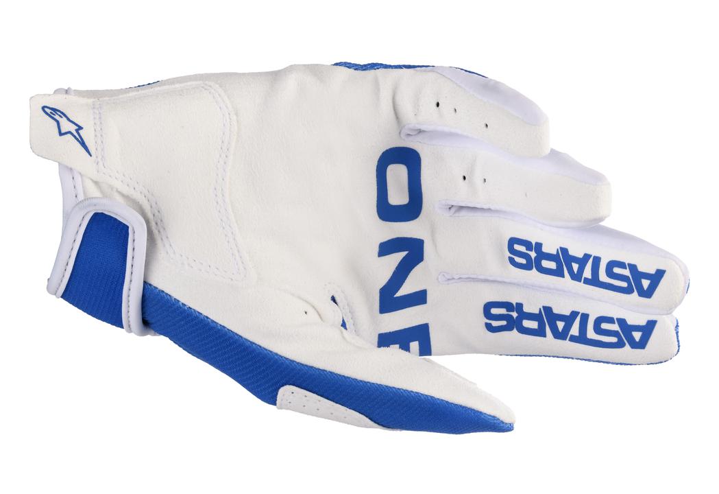 Alpinestars MX23 Youth Radar Gloves Ucla Blue White