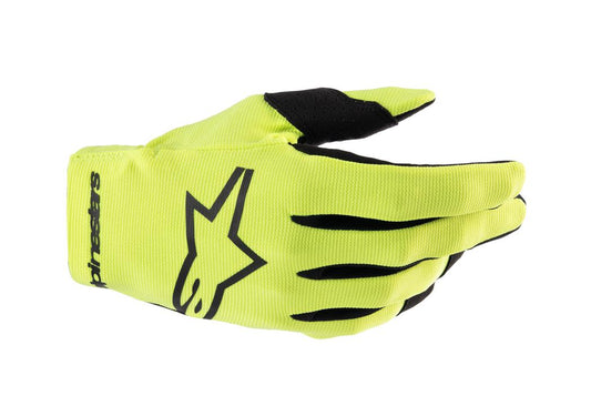 Alpinestars MX24 Youth Radar Gloves - Yellow Black