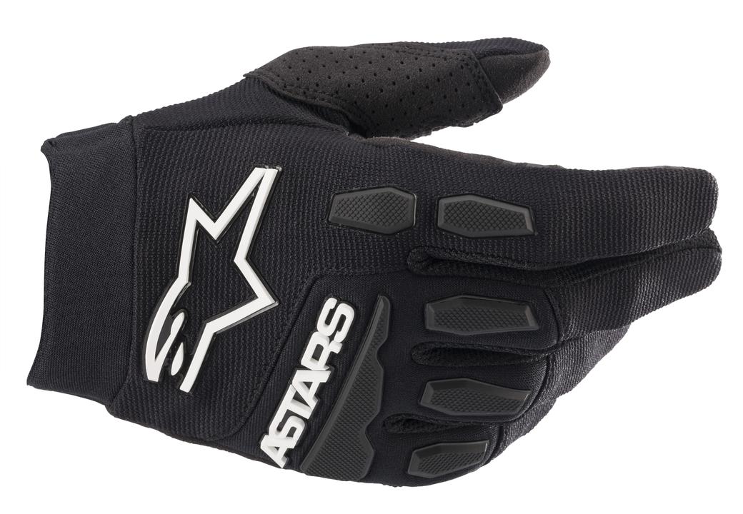 Alpinestars MX25 Youth Full Bore Gloves - Black / White
