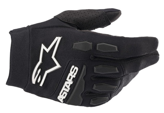 Alpinestars MX25 Youth Full Bore Gloves - Black / White