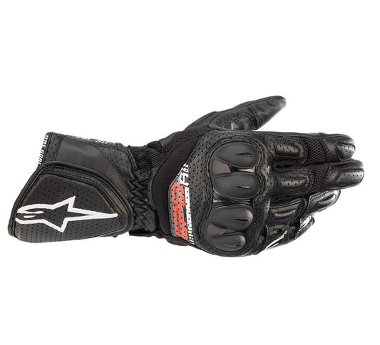 Alpinestars Sp8 V3 Leather Gloves - Perforated Black