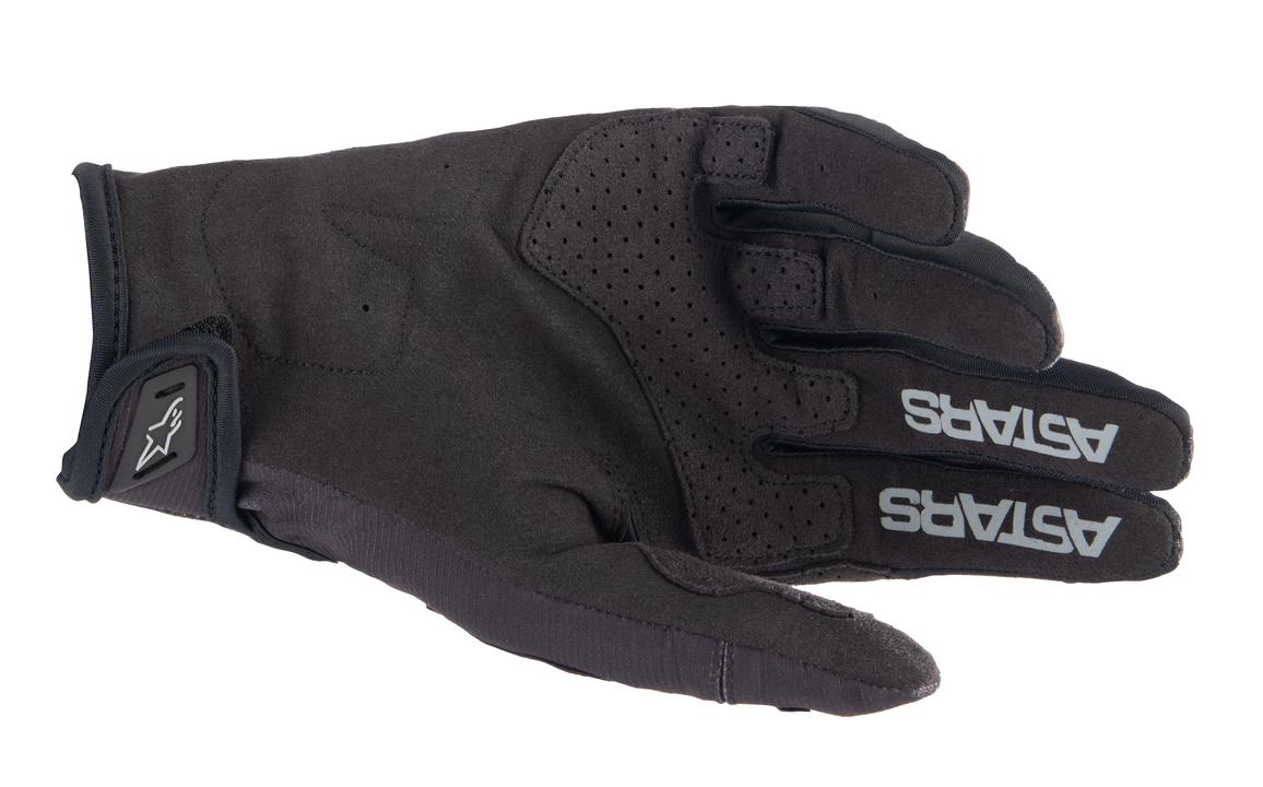 Alpinestars MX23 Techstar Gloves Black Brushed Silver