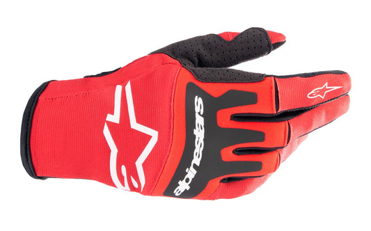 Alpinestars MX23 Techstar Gloves Mars Red Black