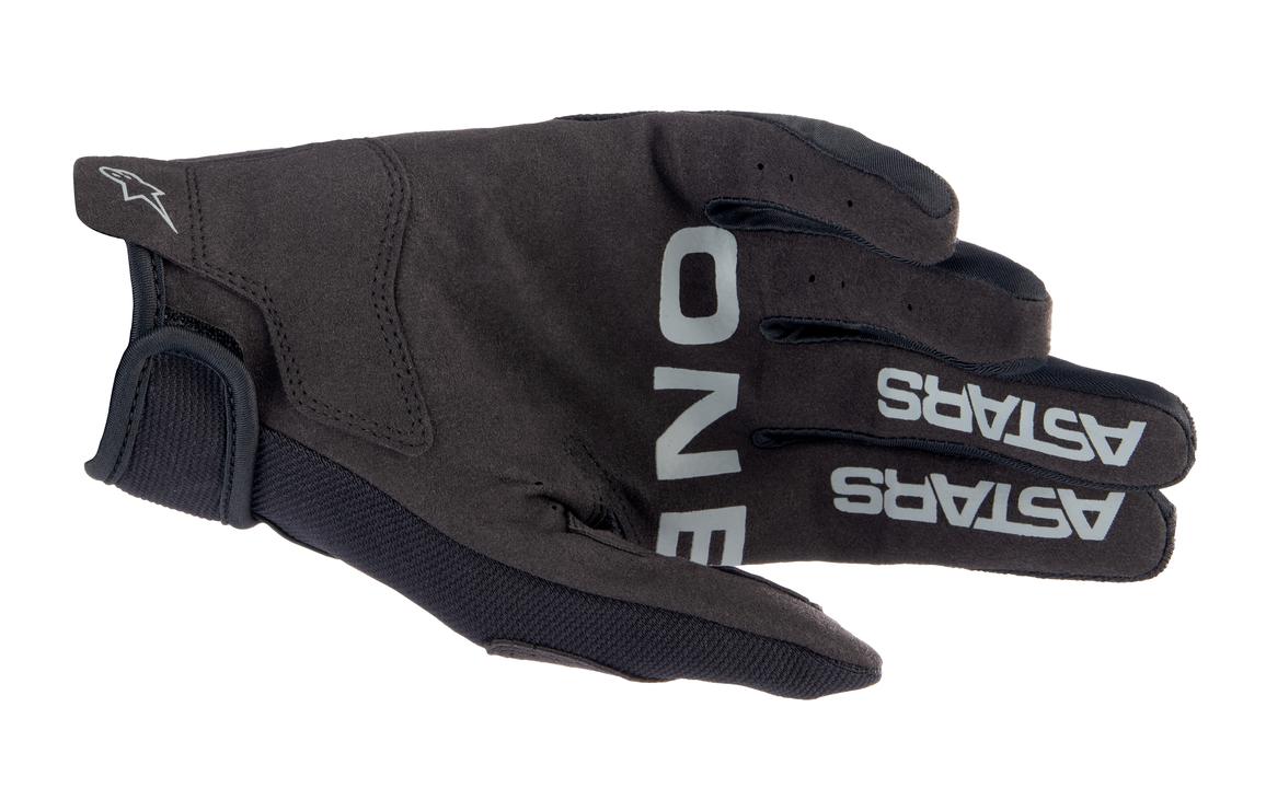 Alpinestars MX23 Radar Gloves Black Brushed Silver