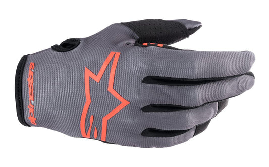 Alpinestars Radar Gloves - Magnet / Neon Red