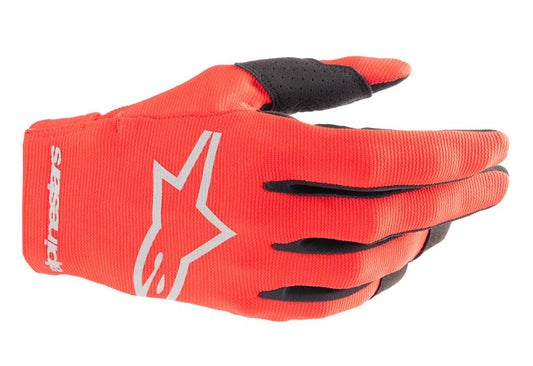 Alpinestars MX26 Radar Gloves - Red / Silver