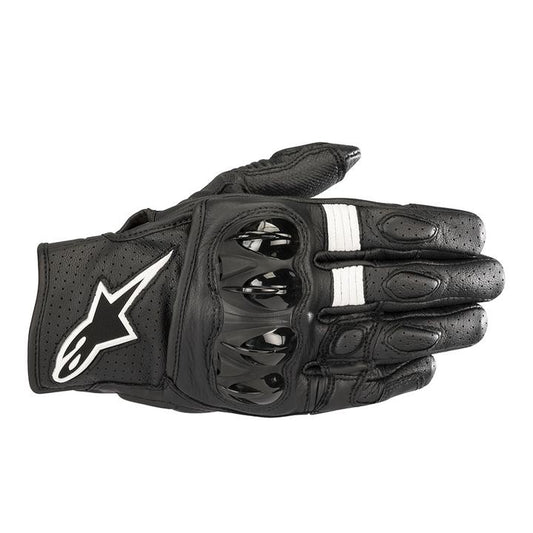 Alpinestars Celer V2 Leather Gloves - Black / White