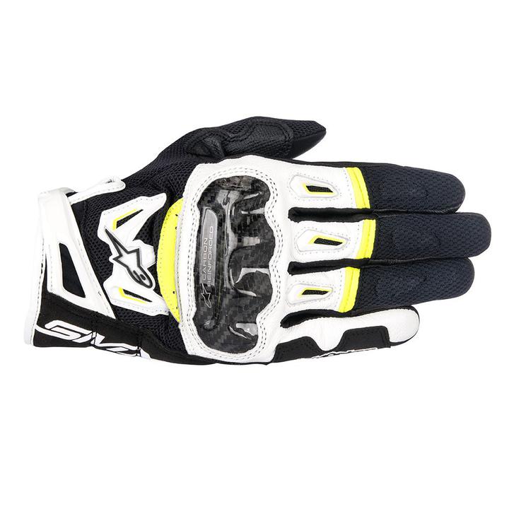 Alpinestars SMX 2 Air Carbon V2 Gloves - Black / White
