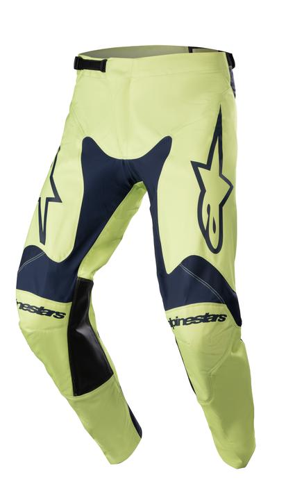 Alpinestars MX23 Racer Hoen Pants - Navy / Fluorite Green