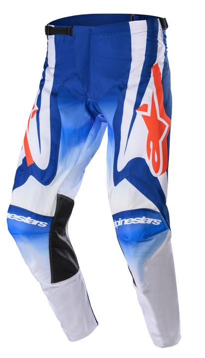 Alpinestars MX23 Racer Semi Pants Blue Hot Orange