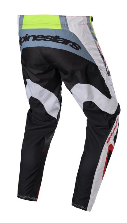 Alpinestars MX23 Fluid Agent Pants Black Mars Red Yellow Fluro