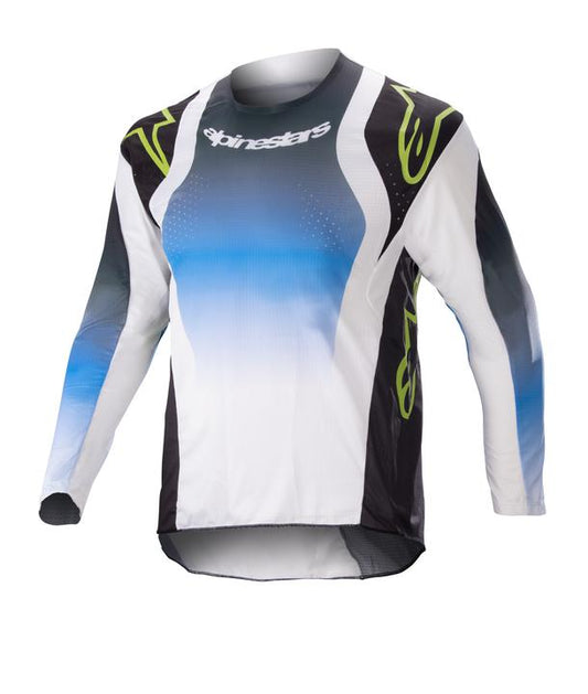 Alpinestars MX23 Kids Racer Push Jersey Nightlife Ucla Blue White