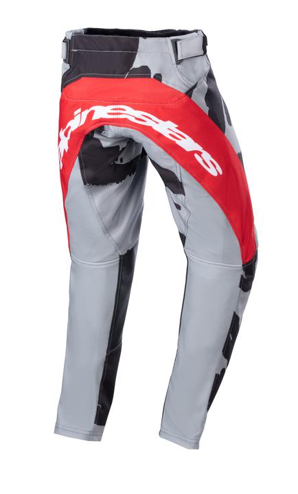 Alpinestars MX23 Youth Racer Tactical Pant Cast Gray Camo Mars Red