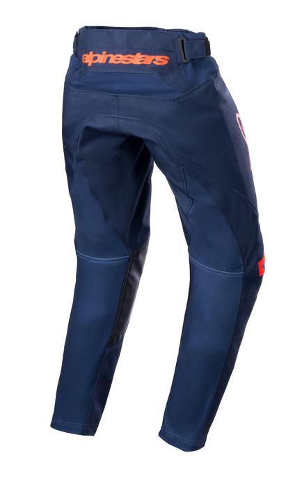 Alpinestars MX23 Youth Racer Narin Pants Night Navy Hot Orange