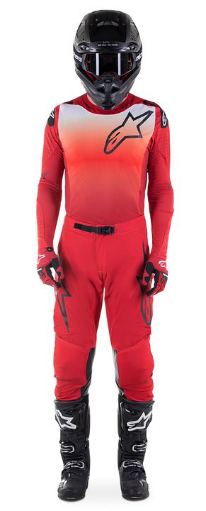 Alpinestars MX23 Supertech Risen Pants - Red / White