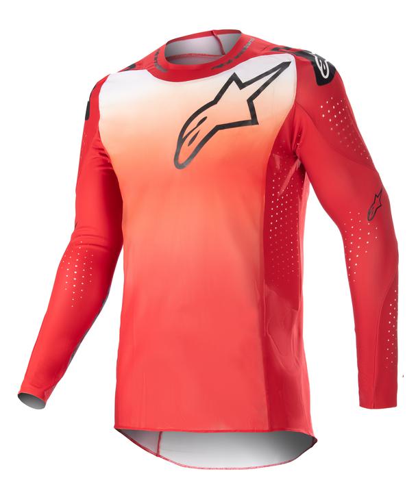 Alpinestars MX23 Supertech Risen Jersey Mars Red White