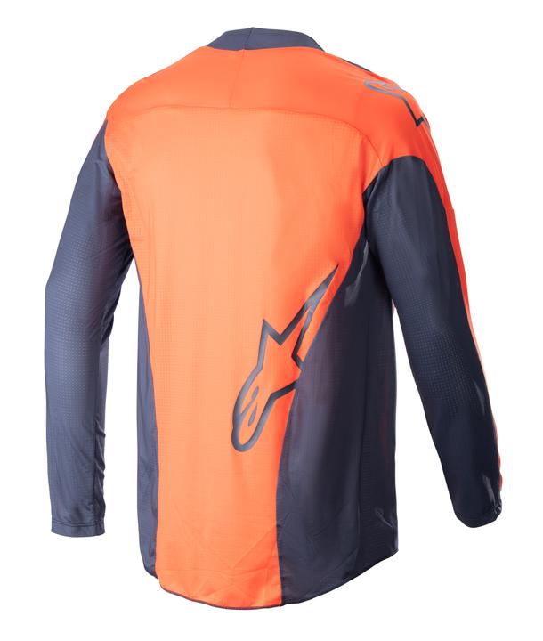 Alpinestars MX23 Techstar Arch Jersey Night Navy Hot Orange