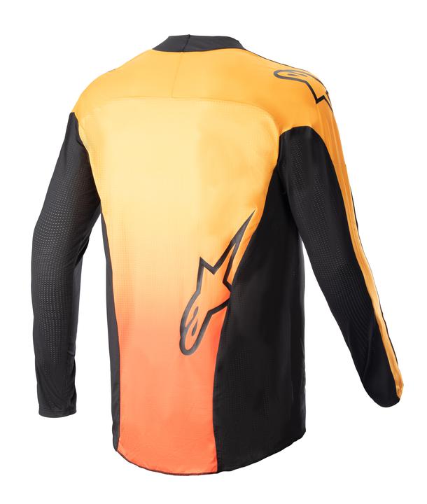 Alpinestars MX23 Techstar Sein Jersey Black Hot Orange