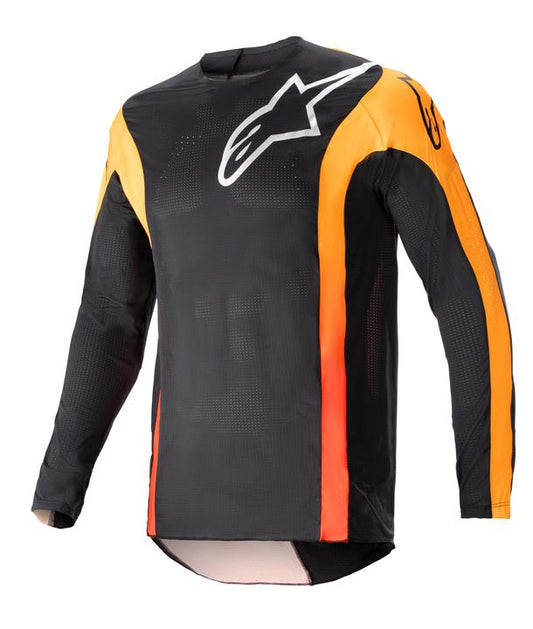 Alpinestars MX23 Techstar Sein Jersey Black Hot Orange