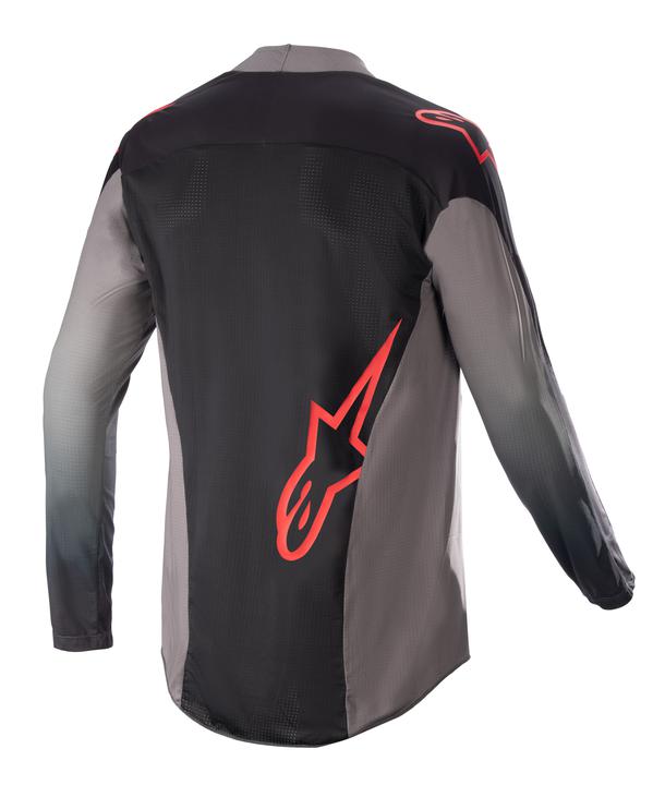 Alpinestars MX23 Techstar Sein Jersey Black Neon Red