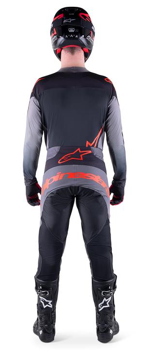 Alpinestars MX23 Techstar Sein Pants Black Neon Red