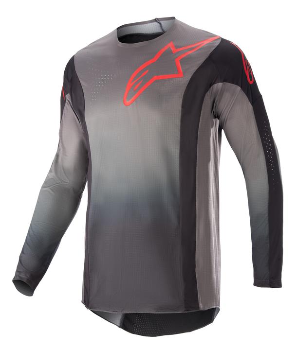 Alpinestars MX23 Techstar Sein Jersey Black Neon Red