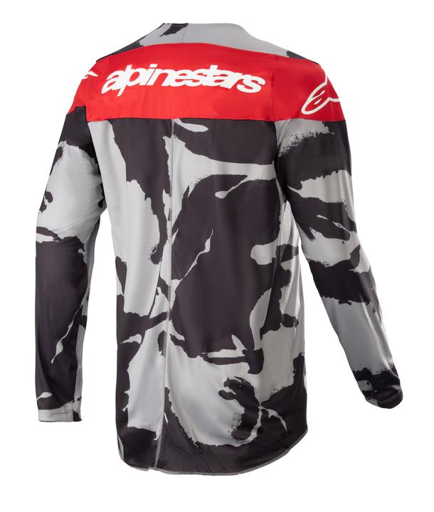 Alpinestars MX23 Racer Tactical Jersey Cast Gray Camo Mars Red