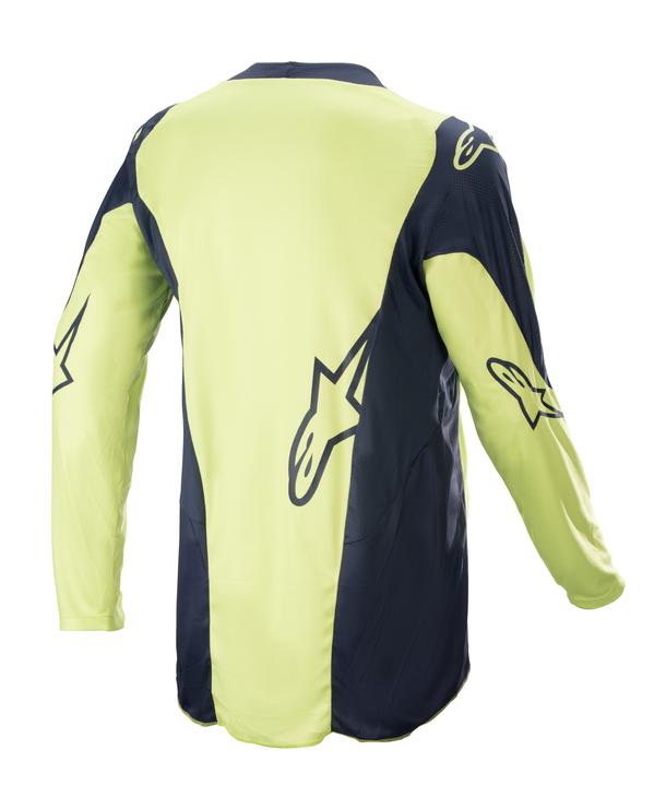 Alpinestars MX23 Racer Hoen Jersey Night Navy Fluorite Green