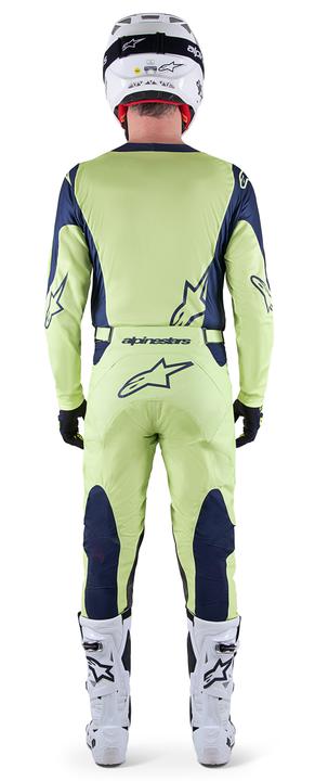 Alpinestars MX23 Racer Hoen Jersey Night Navy Fluorite Green