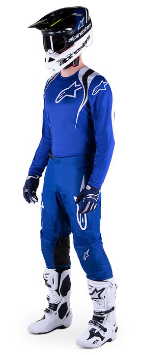 Alpinestars MX23 Fluid Narin Pants Blue Ray White