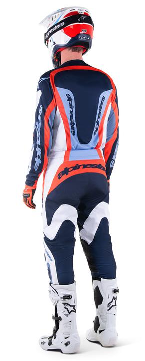 Alpinestars MX23 Fluid Agent Jersey Night Navy Hot Orange