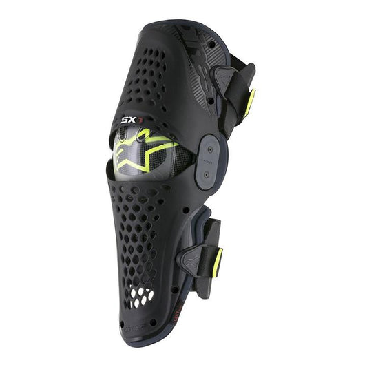 Alpinestars SX1 Knee Guards (Pair) - Black