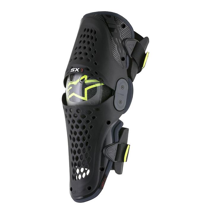 Alpinestars SX1 Knee Guards (Pair) - Black