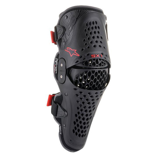 Alpinestars SX1 V2 Knee Guards (Pair) - Black