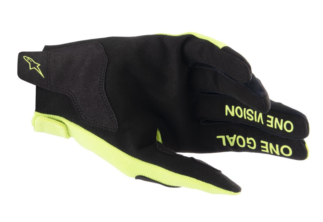 Alpinestars MX24 Radar Gloves Hi-Vis Black