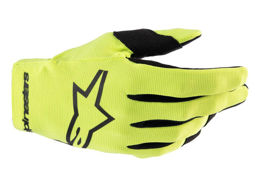 Alpinestars MX24 Radar Gloves Hi-Vis Black