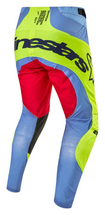 Alpinestars MX24 Techstar Ocuri Pant Light Blue Yellow